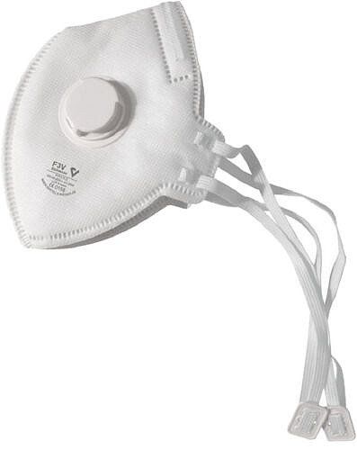 Atemschutzmaske Barimask F2V FFP2 R D 