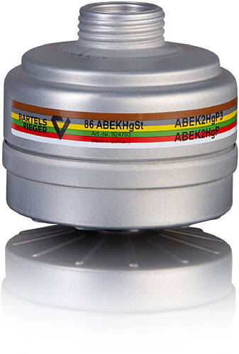 Kombinationsfilter 86 ABEKHgSt (ABEK2HgP3 R D) 
