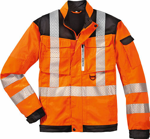 Warnschutz-Bundjacke KENTUCKY, warnorange/grau 