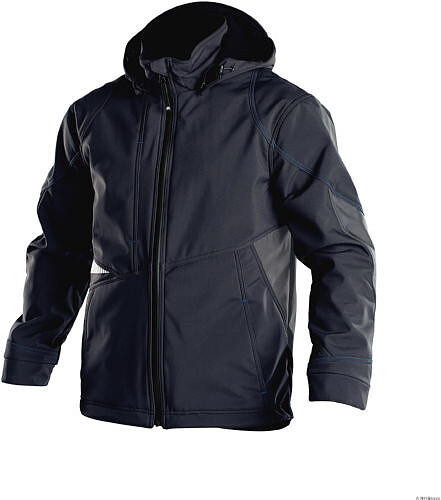 DASSY® Softshelljacke Gravity, nachtblau/anthrazitgrau 
