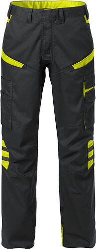 Damenhose 2554 STFP, schwarz/gelb 