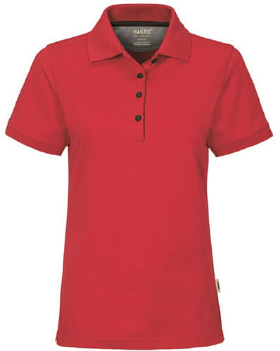 Cotton Tec Damen Poloshirt 214, rot 