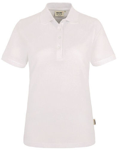 Damen Poloshirt Classic 110, weiß 