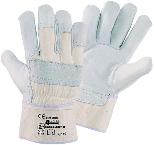 Rindnarbenleder-Handschuh EXCELLENT N 