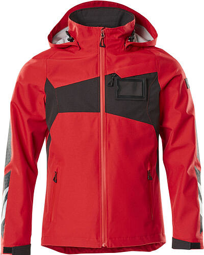 MASCOT® ACCELERATE Hard Shell Jacke, 18301-231, verkehrsrot/schwarz 