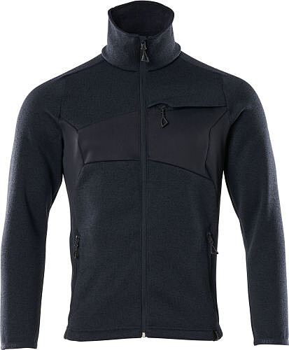 MASCOT® ACCELERATE Strickpullover mit Reißverschluss, 18105-951, schwarzblau 
