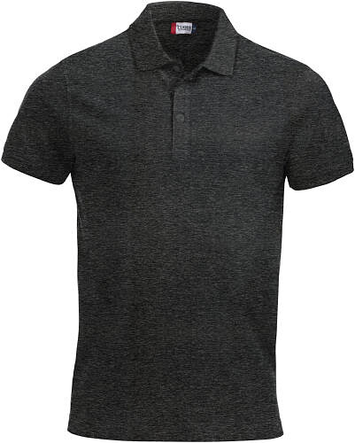 Polo-Shirt Classic Lincoln S/S, anthrazit meliert 