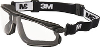 3M™ Vollsichtbrille Maxim™ Hybrid, PC, klar, DX, schwarz