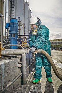 AlphaTec® Schutzanzug 4000, Modell 151, grün 