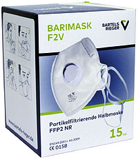 Atemschutzmaske Barimask F2V FFP2 NR 