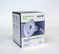 Atemschutzmaske Barimask F2V FFP2 R D 
