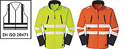Warnschutz-Softshelljacke PITTSBURGH, warngelb/navy 
