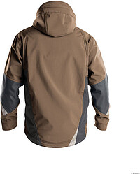 DASSY® Softshelljacke Gravity, lehmbraun/anthrazitgrau 