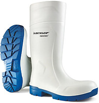 Dunlop Sicherheitsstiefel Purofort FoodPro MultiGrip Safety, weiß/​blau