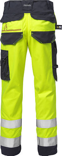 Flamestat High Vis Stretch-Hose 2161 ATHF, warngelb/marine 