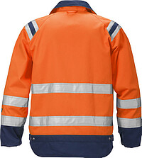 High Vis Jacke 4026 PLU, warnorange/marine 