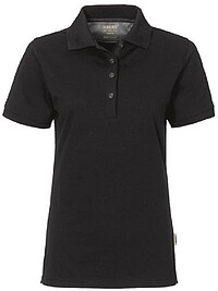 Cotton Tec Damen Poloshirt 214, schwarz