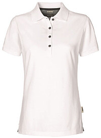 Cotton Tec Damen Poloshirt 214, weiß