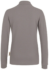 Damen Longsleeve-Poloshirt Mikralinar® 215, titan 
