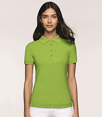Damen-Poloshirt Mikralinar® 216, rot 