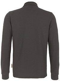 Longsleeve-Poloshirt Mikralinar® 815, anthrazit 