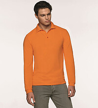 Longsleeve-Poloshirt Mikralinar® 815, anthrazit 