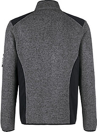 Strickfleecejacke Dawson 836, anthrazit-melange 