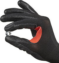 Mechanikschutzhandschuh CoreShield™ 18G BLACK NIT A1/A 
