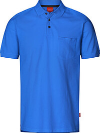 Apparel Piqué Poloshirt mit Brusttasche, königsblau