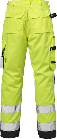 Hi-Vis Warnschutz-Bundhose 2026 PLU, warngelb/schwarz 