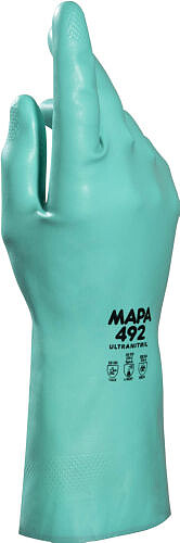 Chemikalienschutzhandschuh Ultranitril 492
