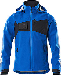 MASCOT® ACCELERATE Hard Shell Jacke, 18301-​231, azurblau/​schwarzblau