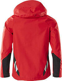MASCOT® ACCELERATE Hard Shell Jacke, 18301-231, verkehrsrot/schwarz 