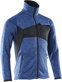 MASCOT® ACCELERATE Strickpullover mit Reißverschluss, 18105-951, azurblau/schwarzblau 