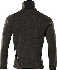MASCOT® ACCELERATE Strickpullover mit Reißverschluss, 18105-951, dunkelanthrazit/schwarz 
