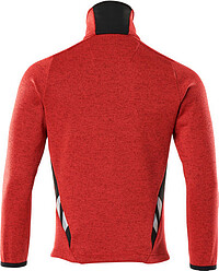 MASCOT® ACCELERATE Strickpullover mit Reißverschluss, 18105-951, verkehrsrot/schwarz 