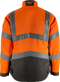 MASCOT® Oxford Arbeitsjacke, warnorange/dunkelanthrazit 