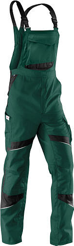 KÜBLER ACTIVIQ Latzhose 3250, moosgrün/​schwarz