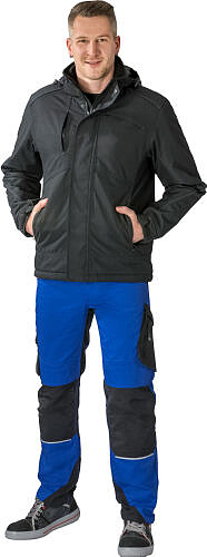 Herren Winterjacke Norit 6430, schwarz 