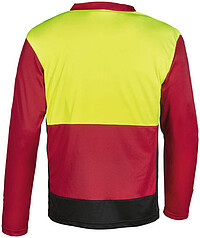 Forst-Shirt Forest Jack Red Stretch, rot/anthrazit/warngelb 