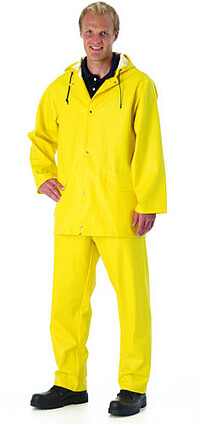 Regenschutz-Latzhose Standard 4-7710, gelb 